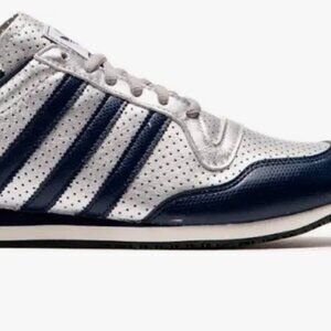 adidas Originals Galaxy OG in Silver and Dark Blue Sixe 9.5